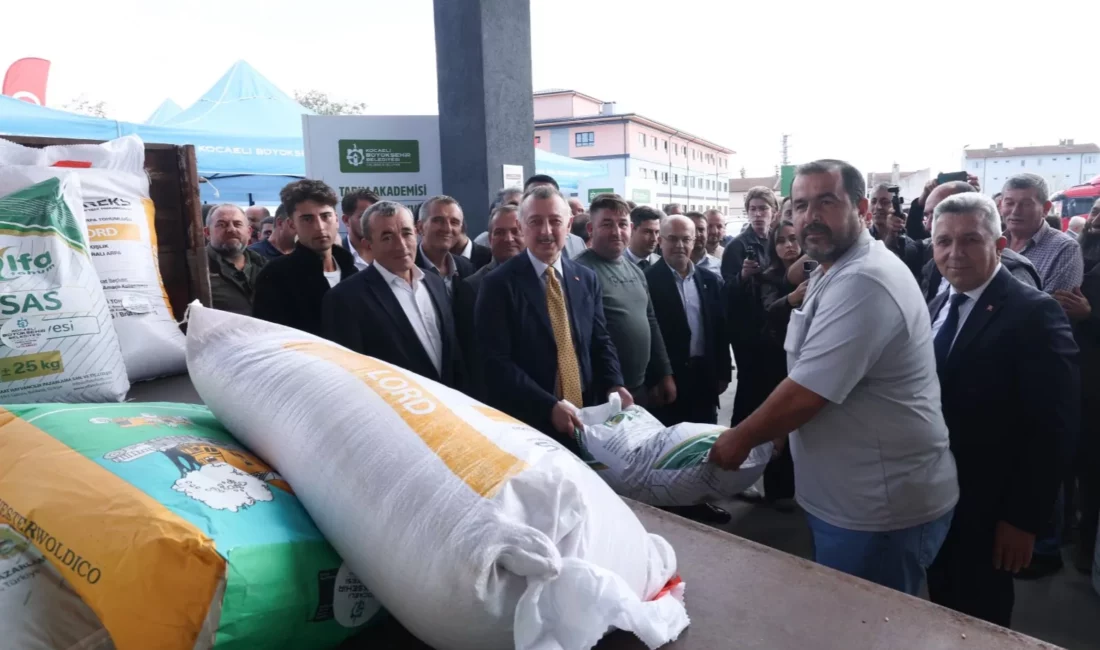 Kocaeli Büyükşehir Belediyesi’nin yüzde 50 hibeli yem bitkisi tohumu desteğinin