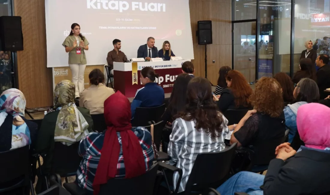 Uluslararası 16. Kocaeli Kitap Fuarı’nda söyleşi, panel ve imza etkinlikleri