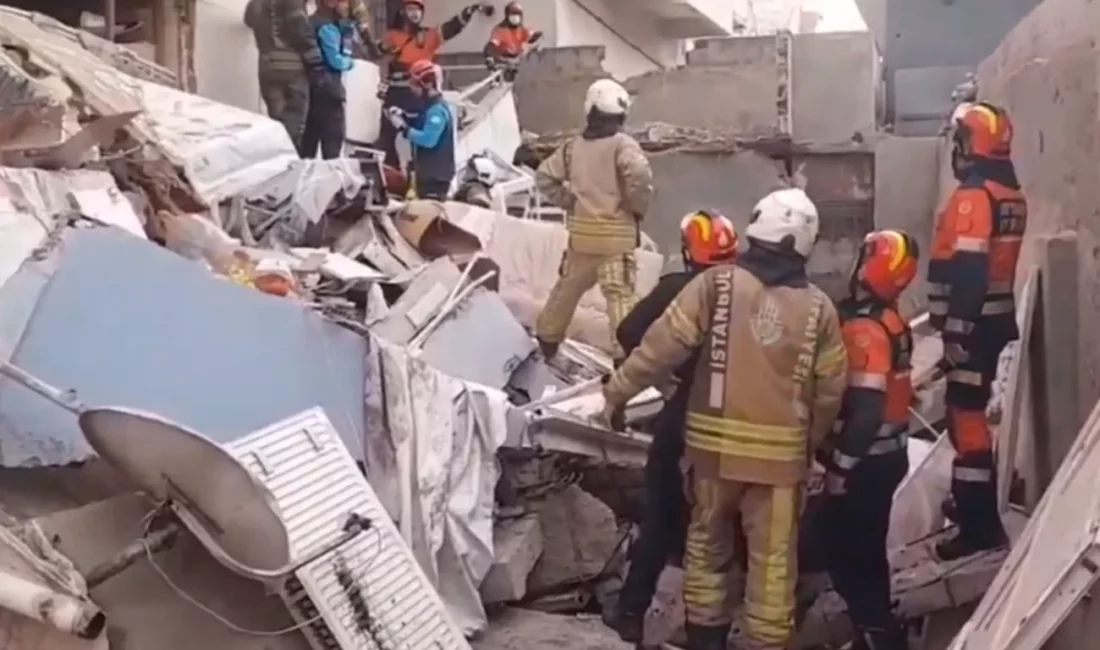 İstanbul'un Maltepe ilçesinde Cevizli Mahallesi Doğu Sokak’taki binada meydana gelen
