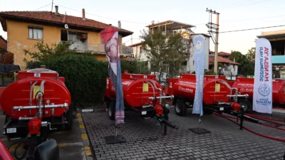Manisa Büyükşehir Belediye Başkanı Besim Dutlulu, Kula ziyareti kapsamında orman