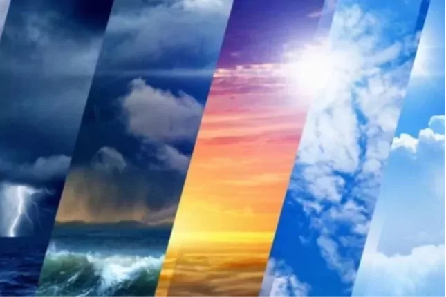 Meteoroloji Genel Müdürlüğü, ülke genelinde parçalı ve çok bulutlu bir