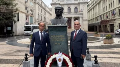TGF ve İGF heyetleri, Romanya-Türkiye Ticaret ve Sanayi Odası'nı ziyaret