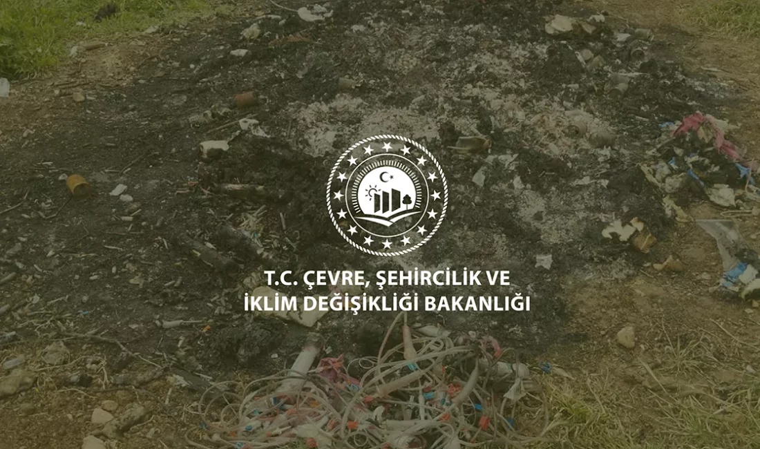 Elazığ'da tıbbi atıkları mevzuata aykırı şekilde yaktığı tespit edilen özel