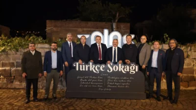 Kayseri’de gerçekleştirilen TÜRKSOY 7. Kıdemli Memurlar Toplantısı kapsamında Talas’a gelen